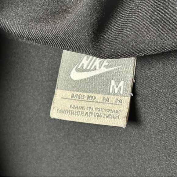 Nike Track Jacket Boys M 8-10 Black Full Zip Long Sleeve - Picture 5 of 12